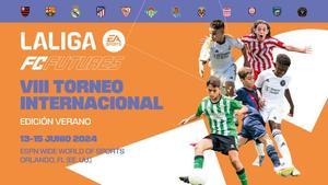 Cartel del torneo internacional de LaLiga FC Futures