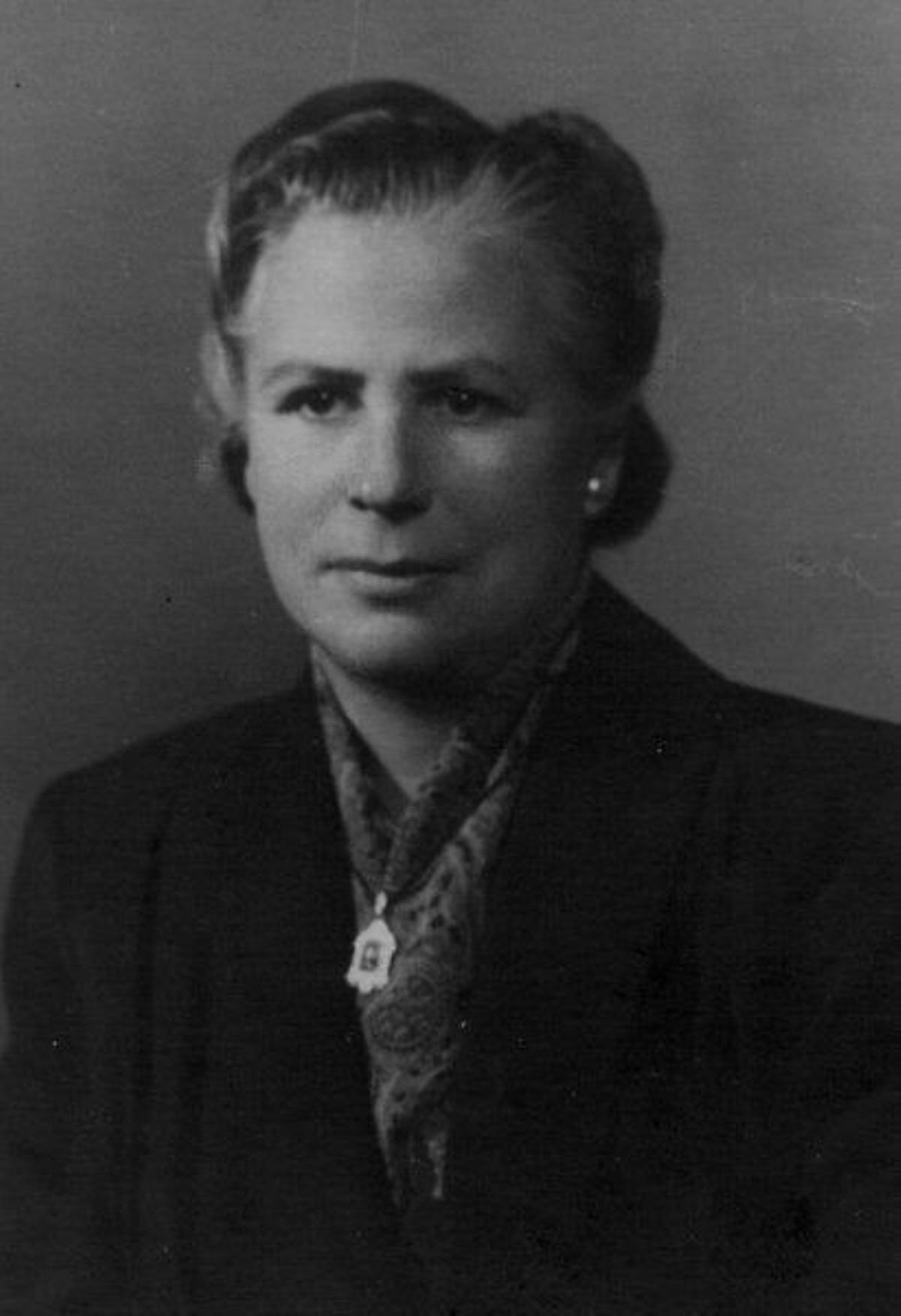 Leonor García Hermo, hermana de Manuel García Hermo.