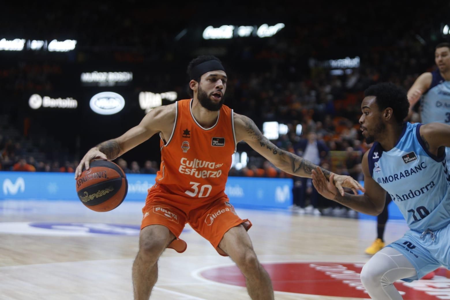 El Valencia Basket - Andorra, en imágenes