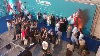 La reina Letizia, en la clausura del festival Atlàntida