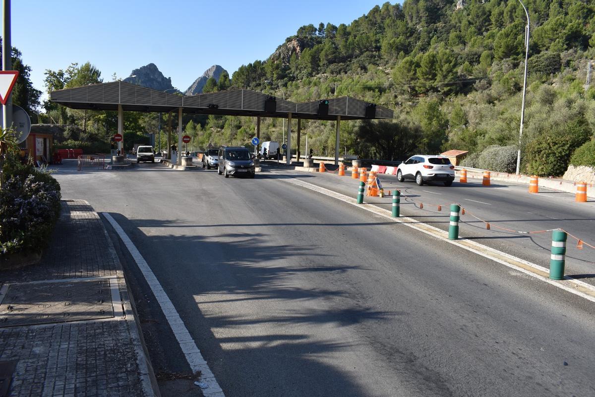 Entrada del túnel de Sóller