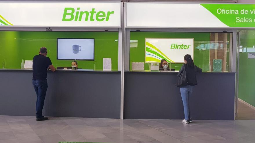 Binter aumenta en un 40% desde marzo su oferta de vuelos en Canarias