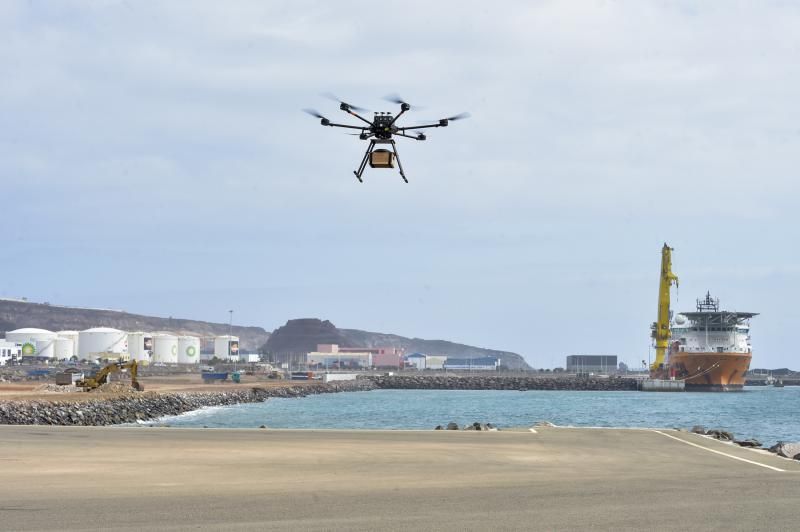 Drones para uso portuario