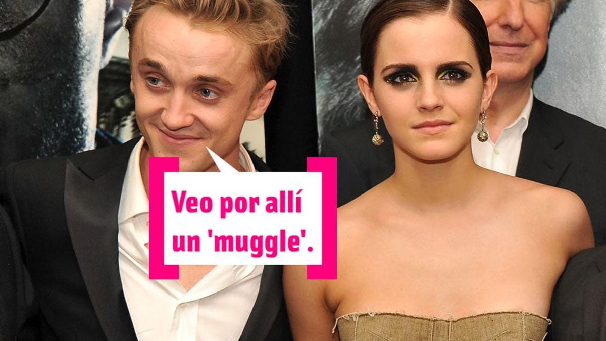 Tom Felton y Emma Watson, actores de 'Harry Potter'