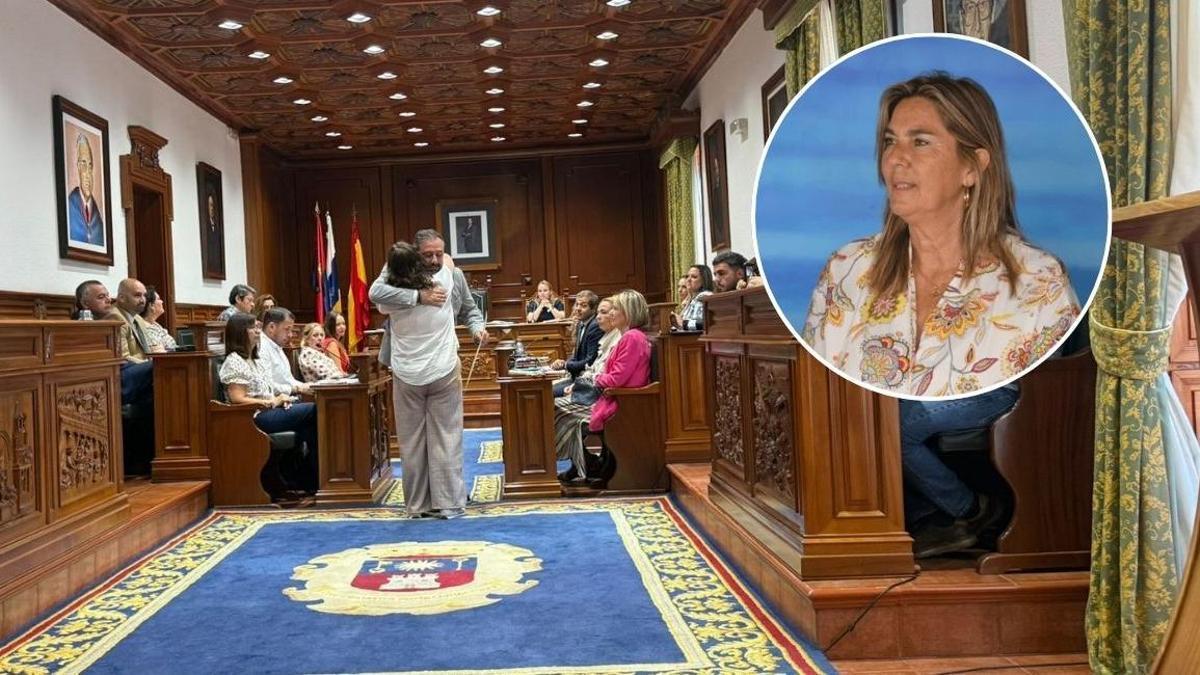 María Calderín, edil de Limpieza de Telde.