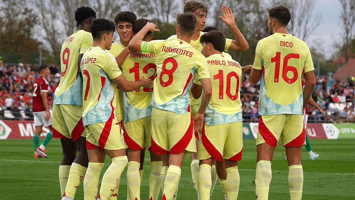 La selección española sub-21 celebró un triunfo definitivo