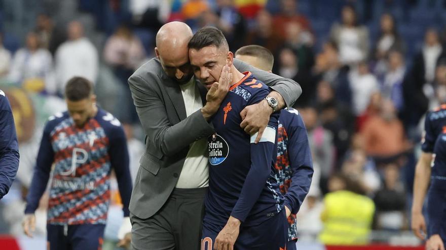 El Celta, pendiente de Aspas y de Vecino