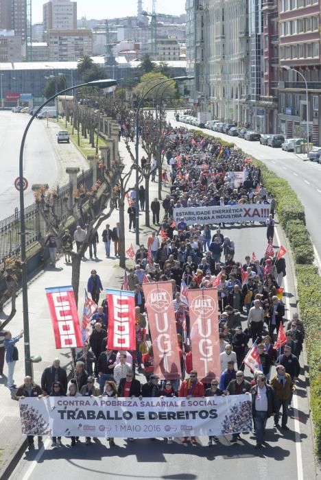 1 de mayo en A Coruña