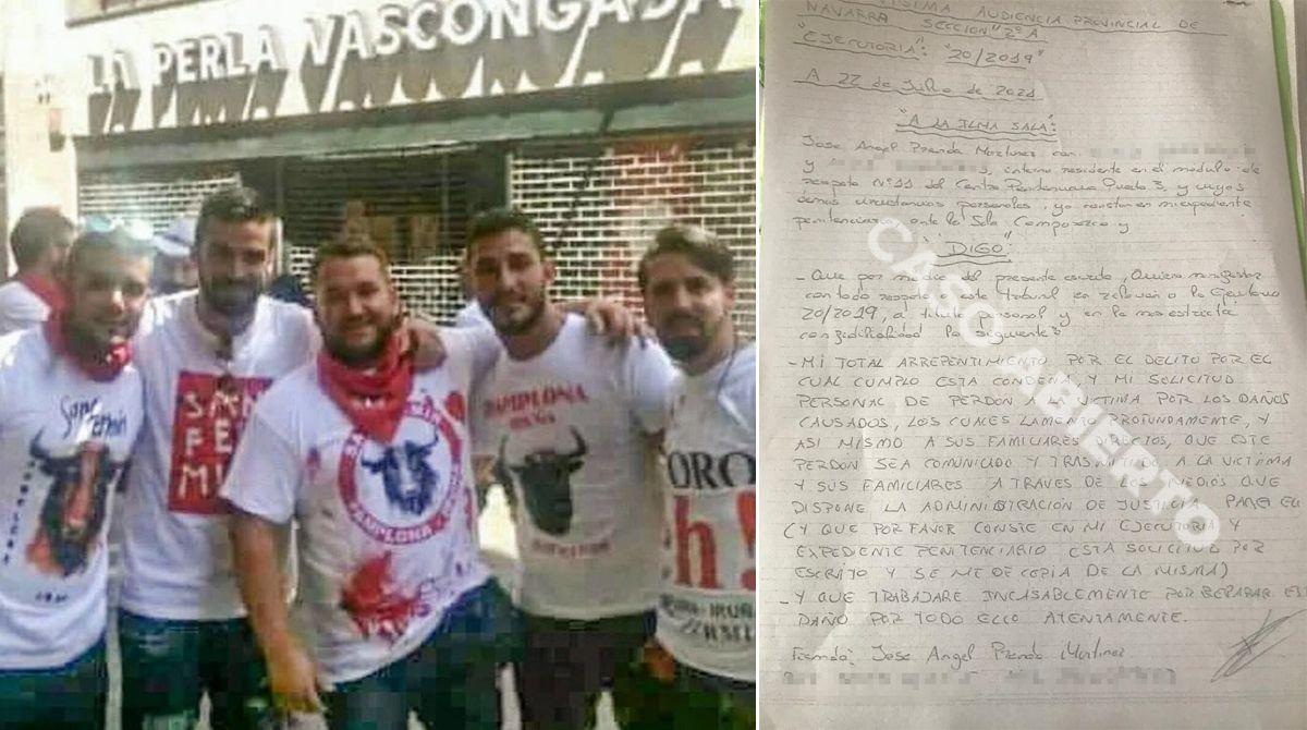 ‘La manada’: ‘el Prenda’ reconeix la violació de Pamplona i demana perdó a la víctima