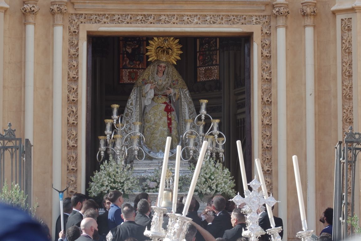 Las imágenes de la procesión de la Virgen de la Trinidad