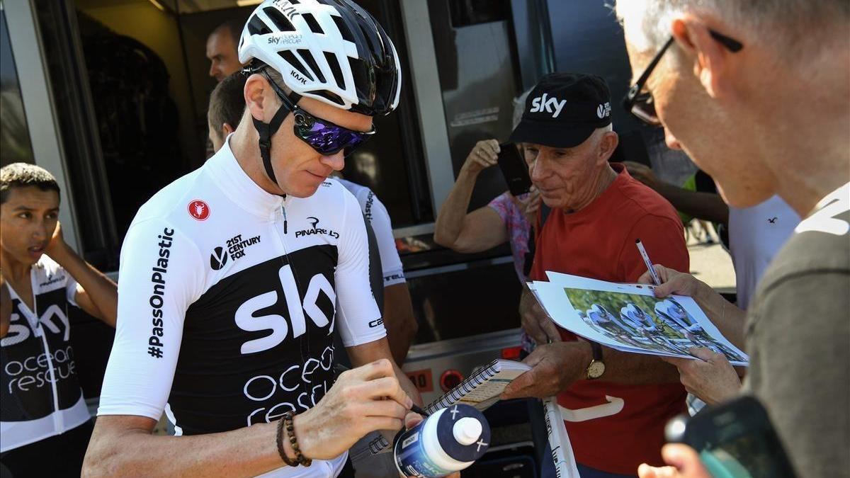 Tour de Francia: Los Alpes pendientes de la batalla Sky-Movistar