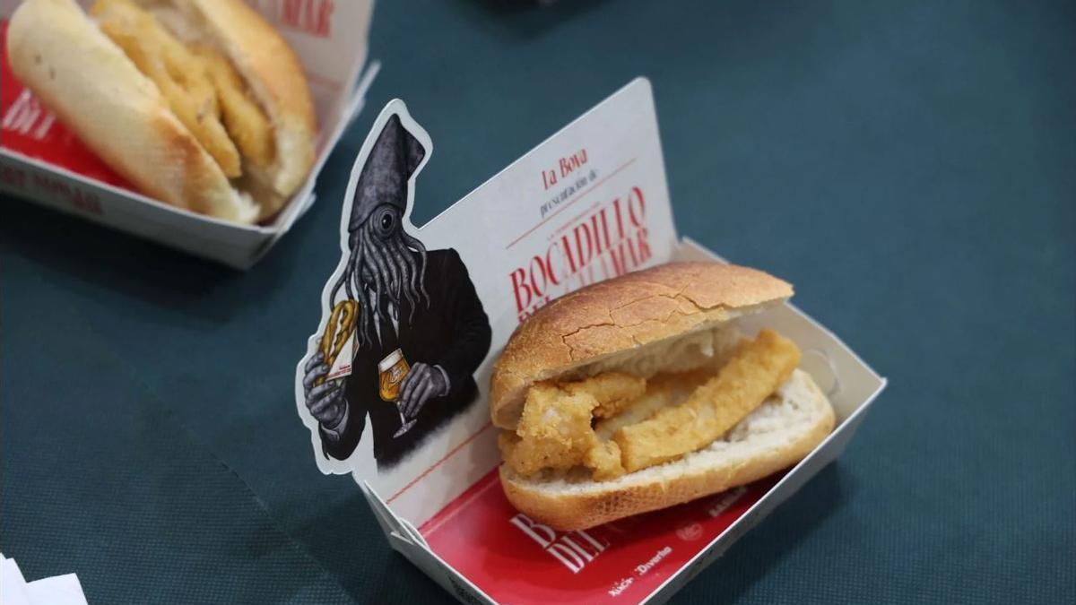 Bocadillo de calamares