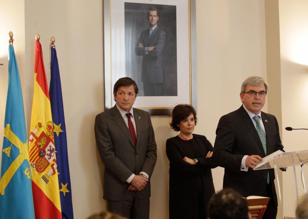 Toma de posesión de Mariano Marín como delegado del Gobierno en Asturias