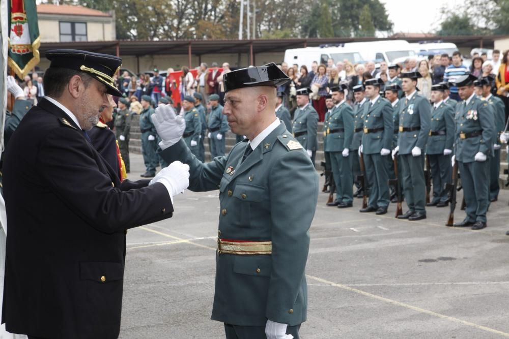 Fiesta de la Guardia Civil el día de su patrona en Gijón