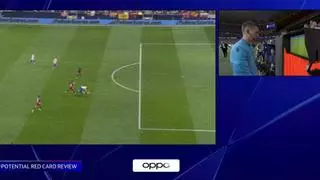 Mateu Lahoz, contundente con la expulsión a Eric Garcia