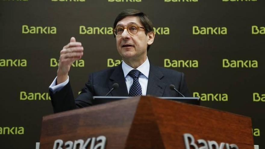 Bankia gana un 3,3% menos en el primer trimestre