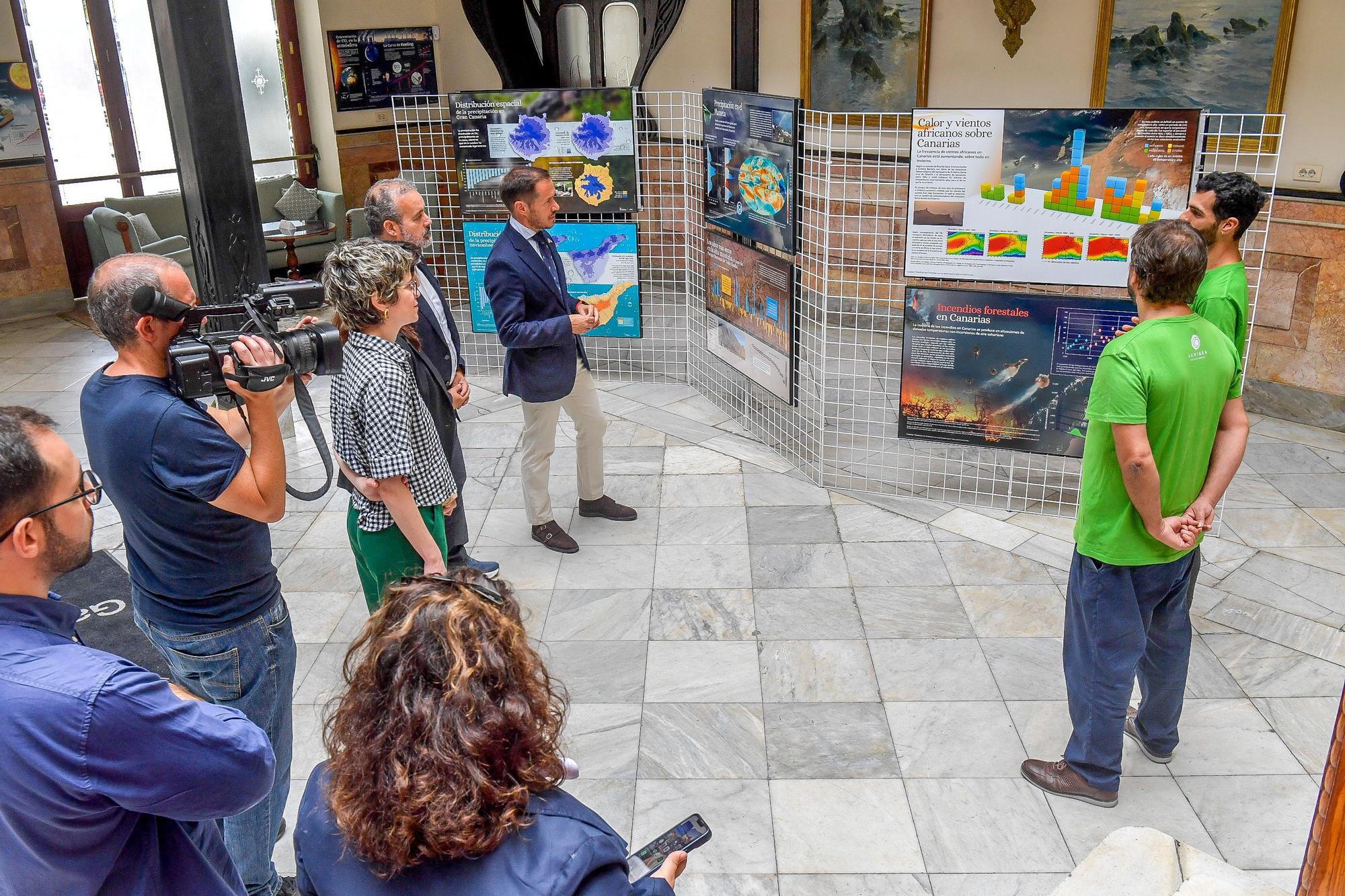 Exposición itinerante sobre el efecto de la crisis climática en Canarias