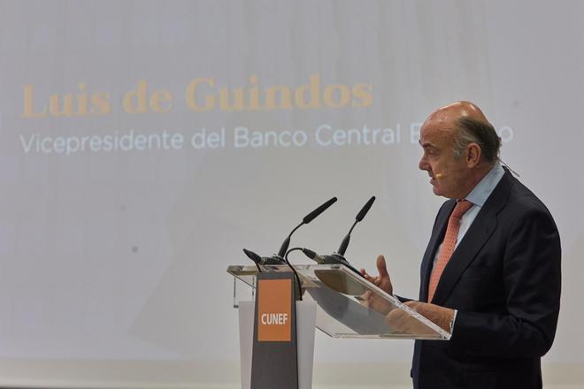 El vicepresidente del Banco Central Europeo (BCE), Luis de Guindos.