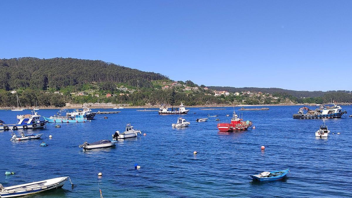 La ria d'Aldán, a Galícia