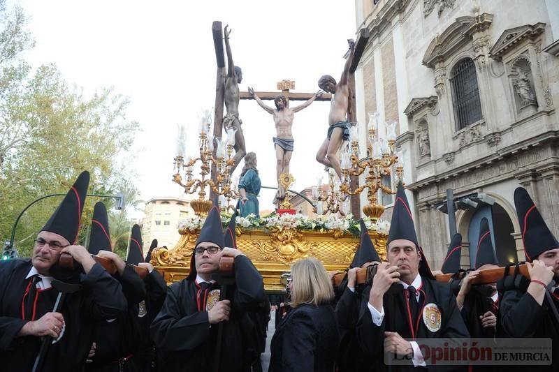 Procesión de la Soledad del Calvario en Murcia