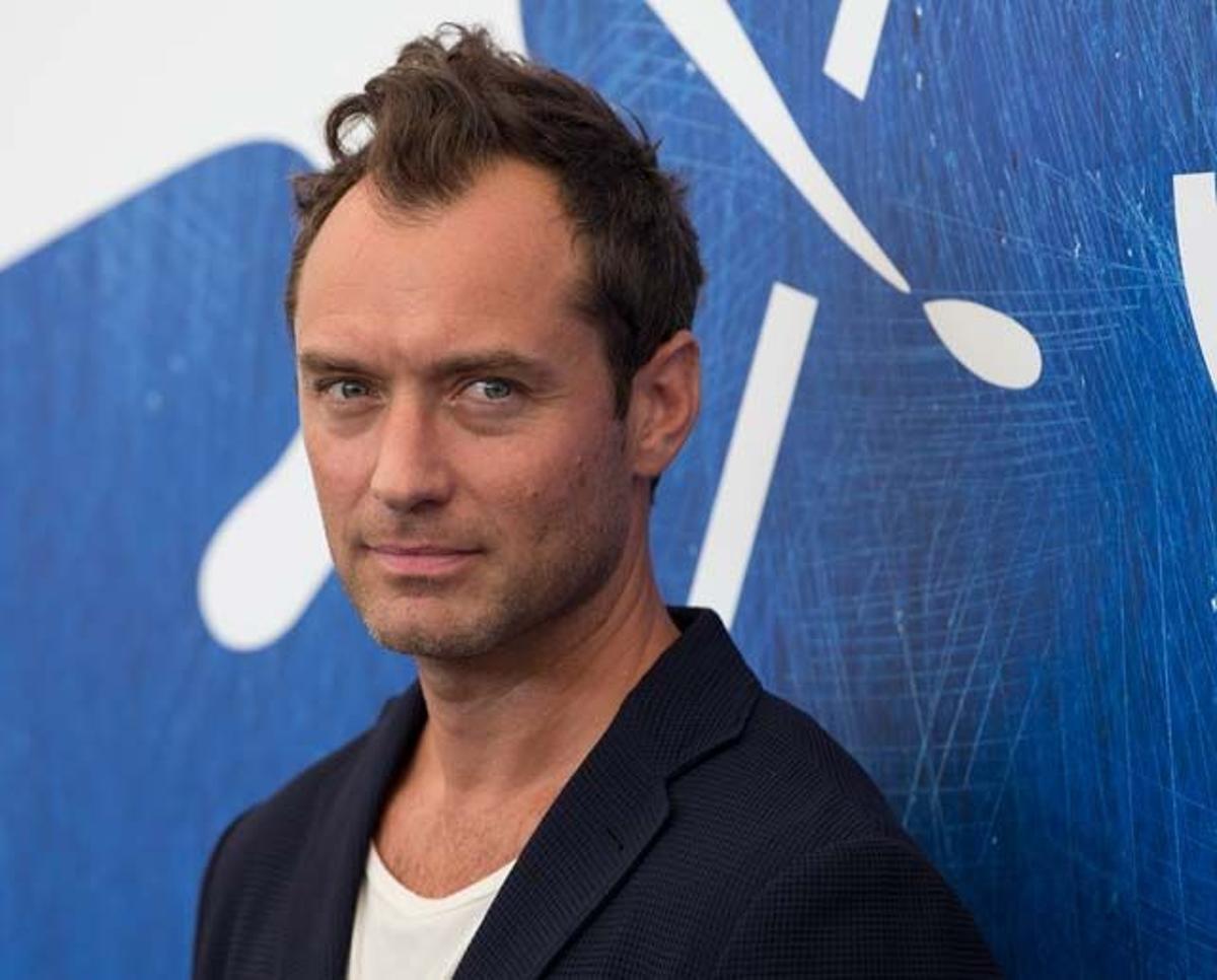 Jude Law en el Festival de Venecia.