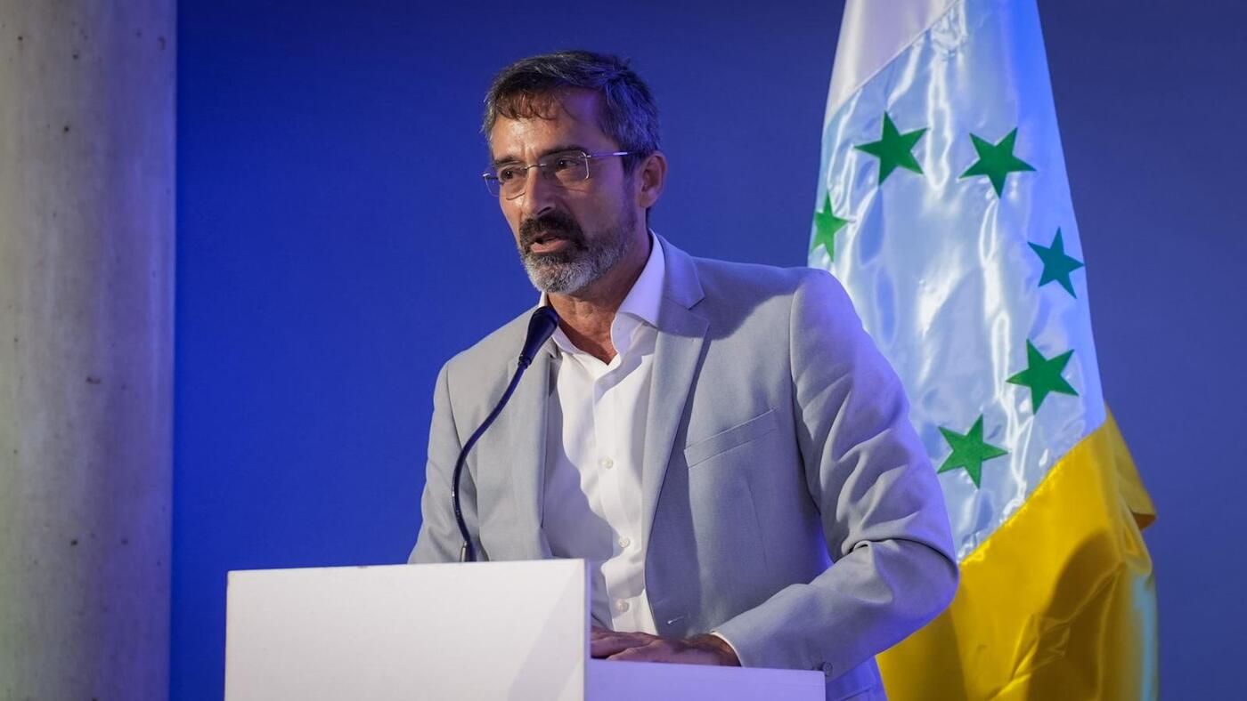 Acto de proclamación de Echedey Eugenio como secretario de CC en Arrecife