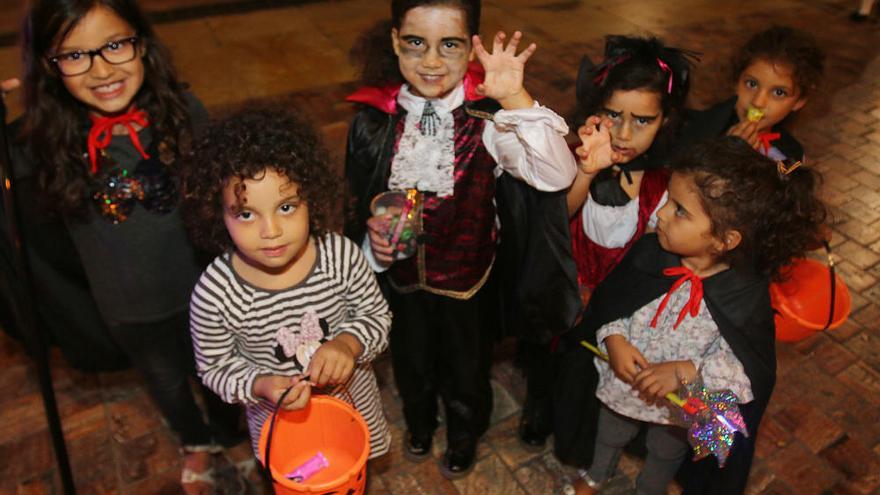 Celebración de Halloween en el Centro de Málaga