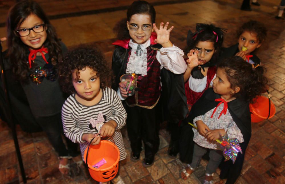 Celebración de Halloween en el Centro de Málaga