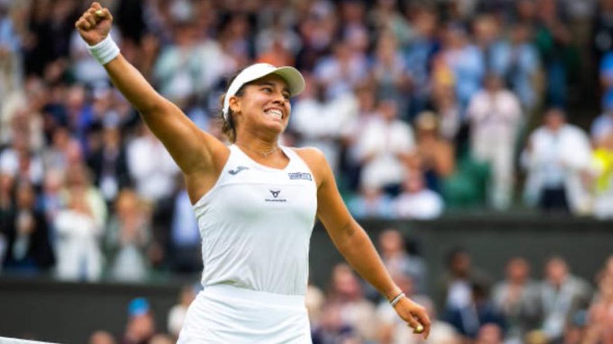 Bouzas celebra su victoria ante Bucsa.