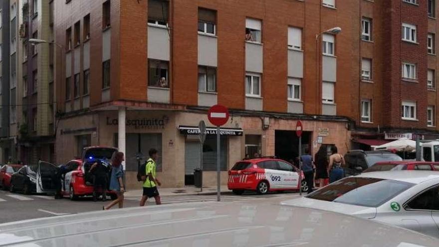 Intervención policial en El Llano por una discusión en una terraza