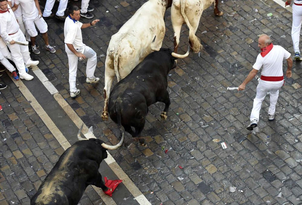 Primer 'encierro' de Sant Fermí