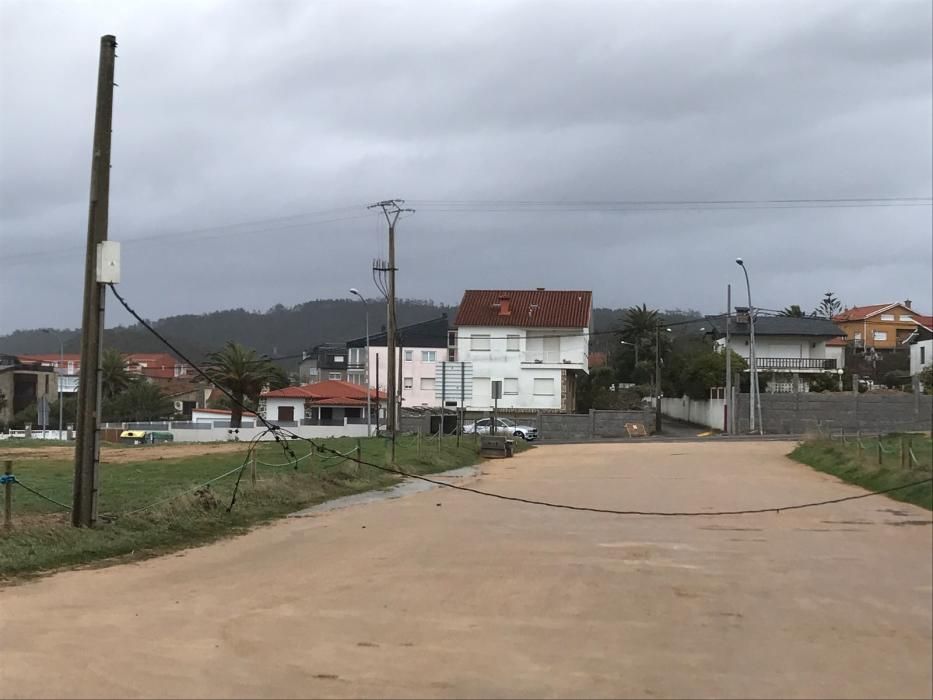 El temporal en Galicia en imágenes