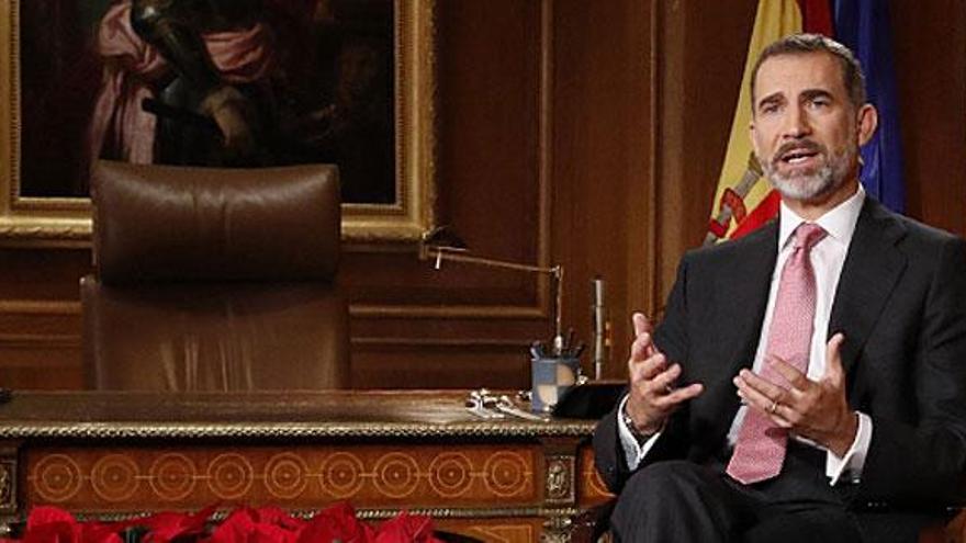 El Rey defiende una España unida de &quot;manos tendidas&quot; y no de &quot;divisiones&quot;