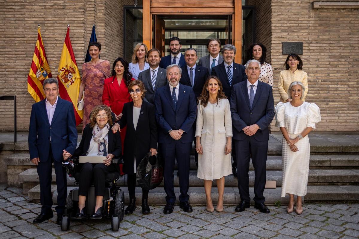 En imágenes | Acto institucional en La Aljafería por el Día de Aragón