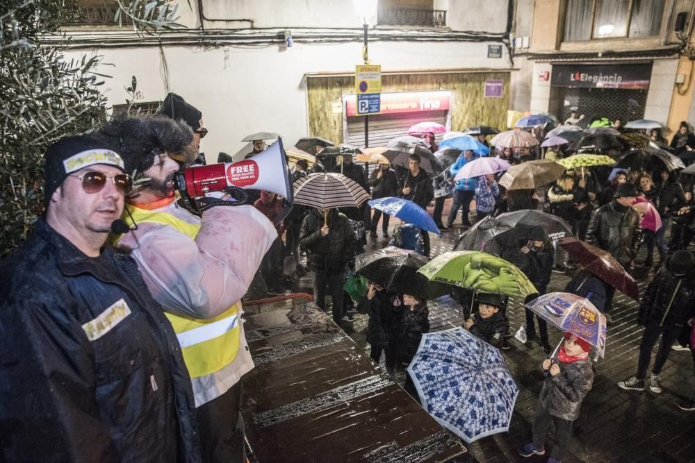 Enterrament del carnestoltes a Sallent