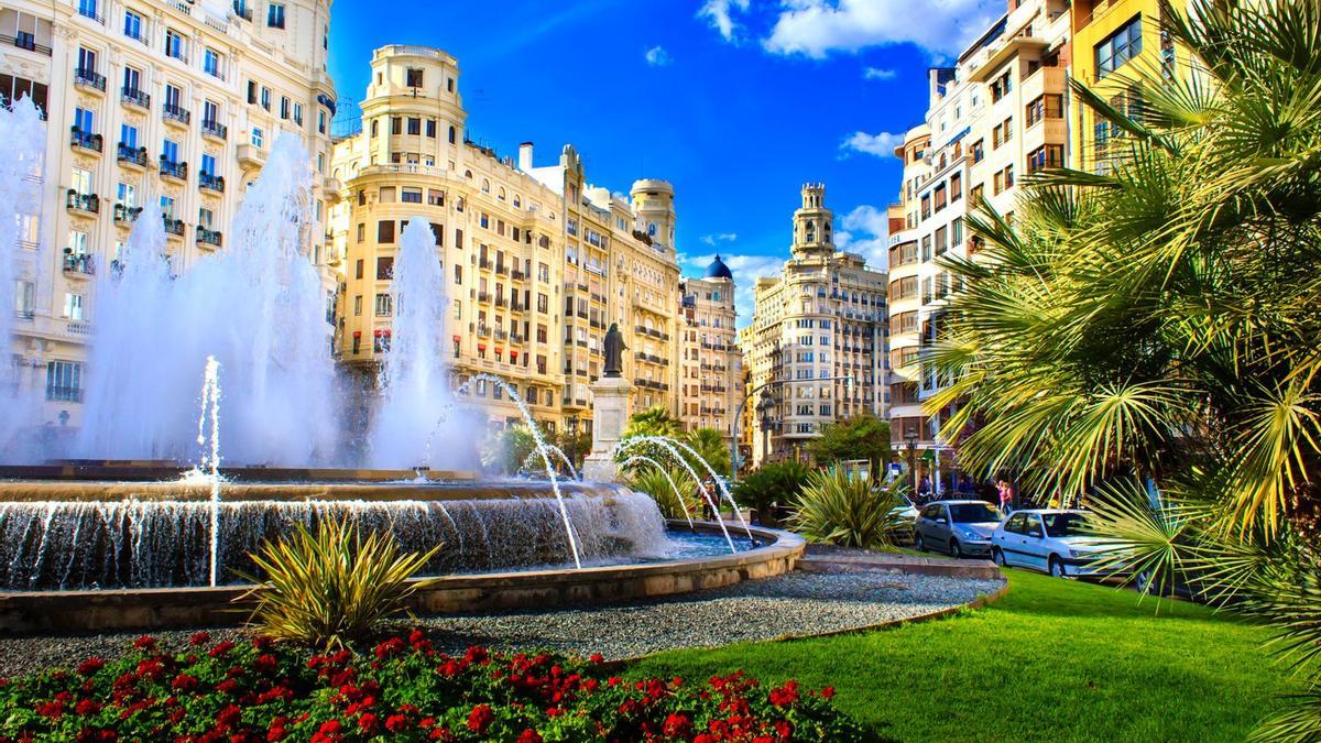 Plaza del Ayuntamiento de Valencia