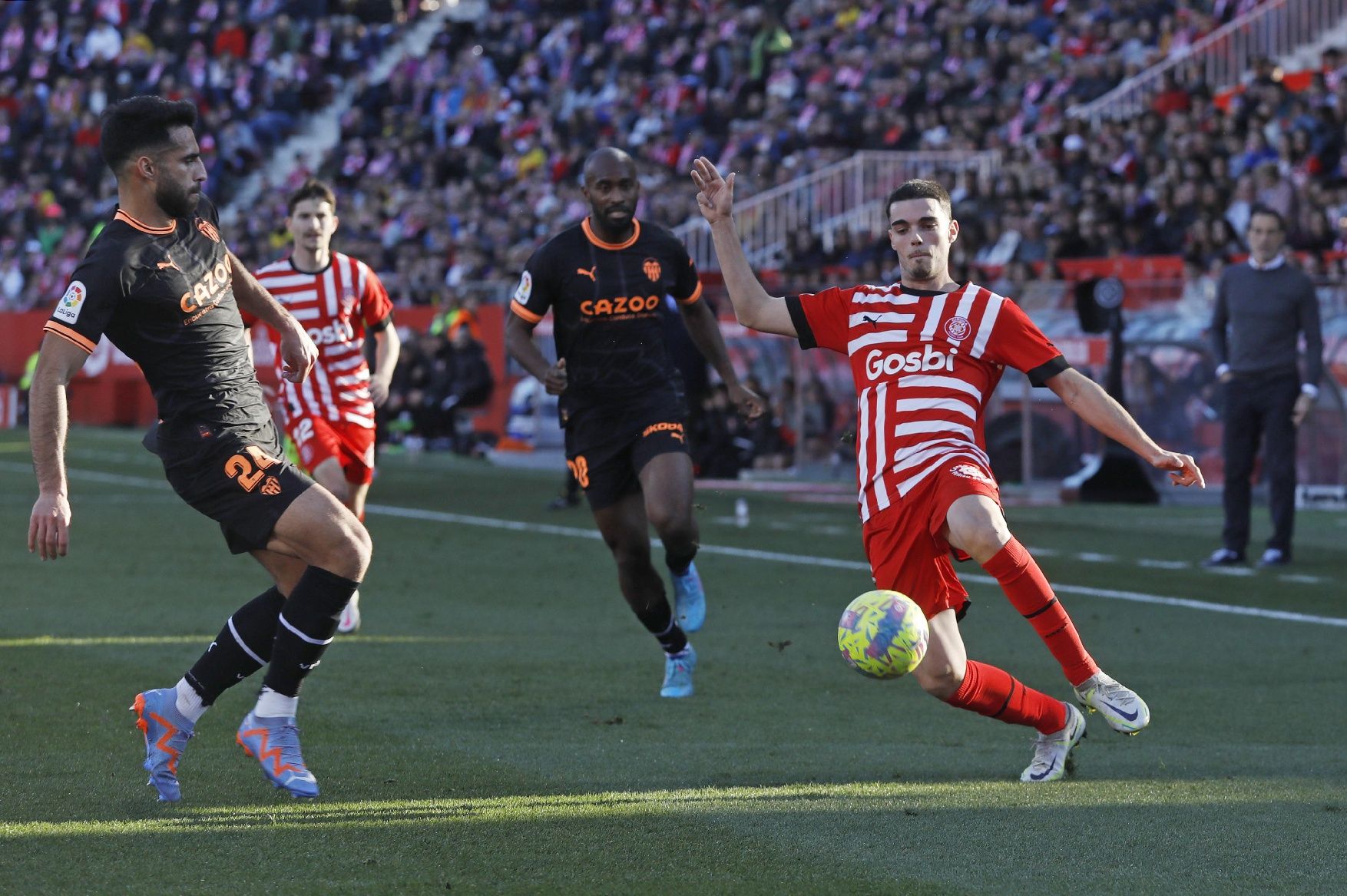 Totes les imatges del partit del Girona contra el València