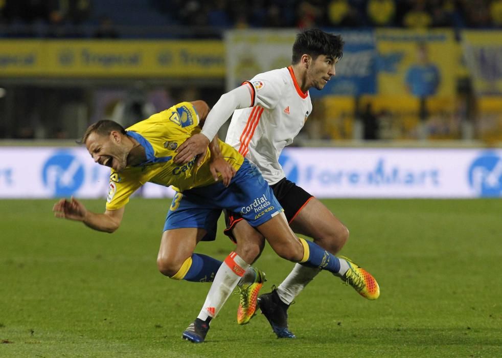 Las Palmas - Valencia: las mejores imágenes del partido