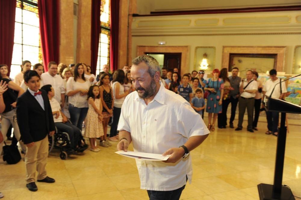 El alcalde de Murcia entrega a los niños y niñas los premios municipales del Día del Medio Ambiente