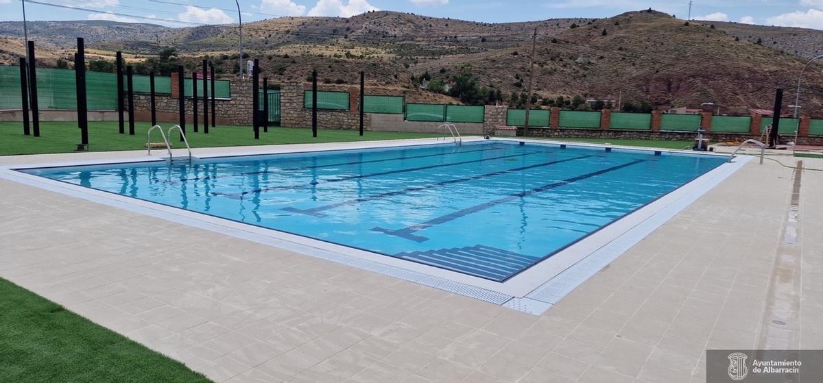 Las piscinas municipales de Albarracín