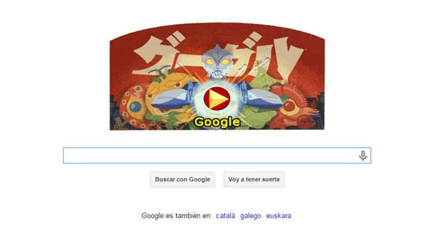 Eiji Tsuburaya, protagonista del Doodle.