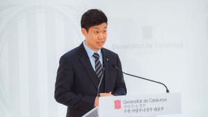 El delegado de la Generalitat en Corea del Sur, Jae Yeok Yoon Kang, en una imagen de archivo.