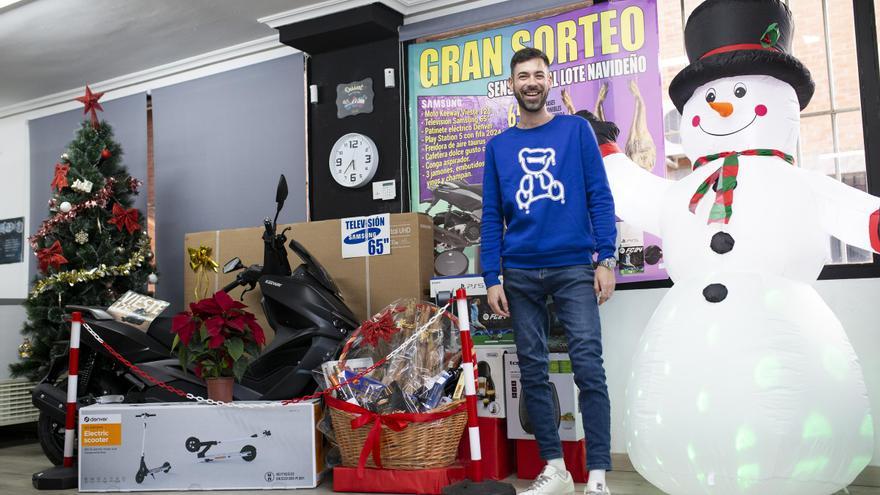 Una cesta de Navidad de 6.000 euros en Cáceres