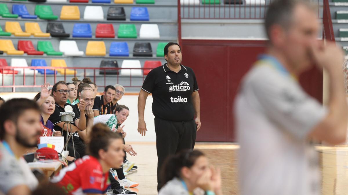 Joaquín Rocamora, entrenador del AtticGo Elche