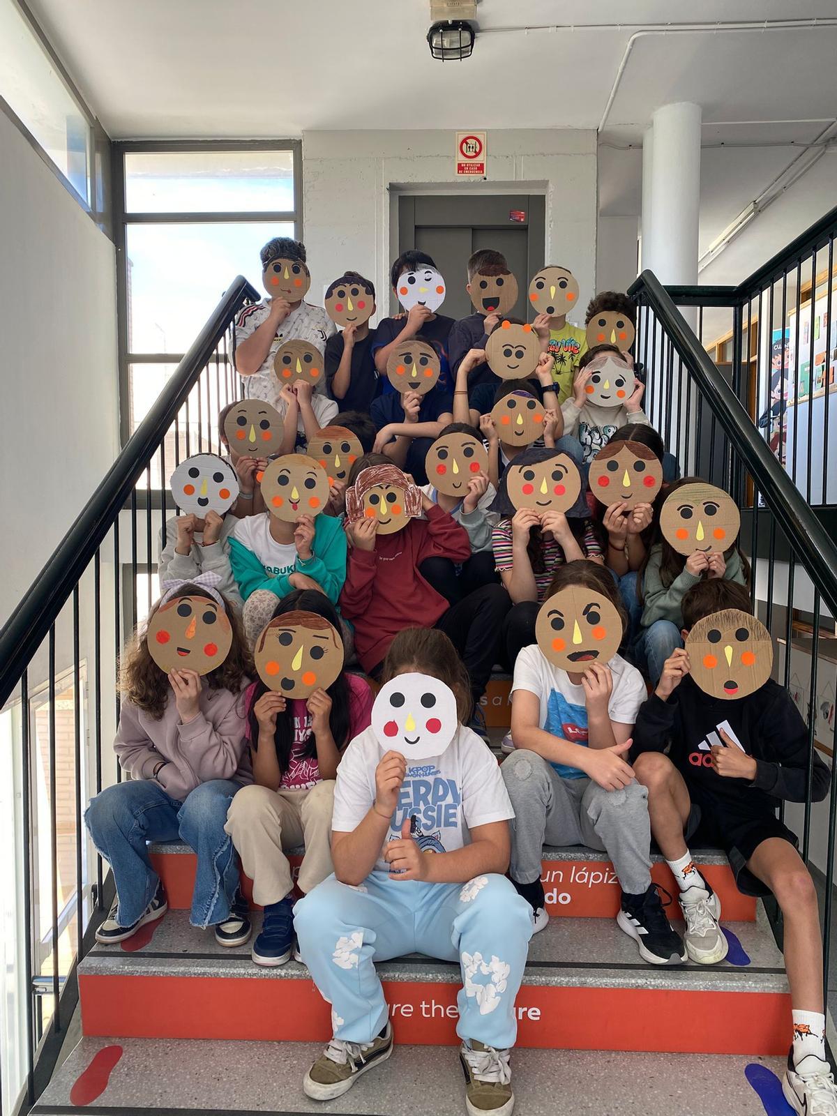 Algunos de los alumnos participantes.