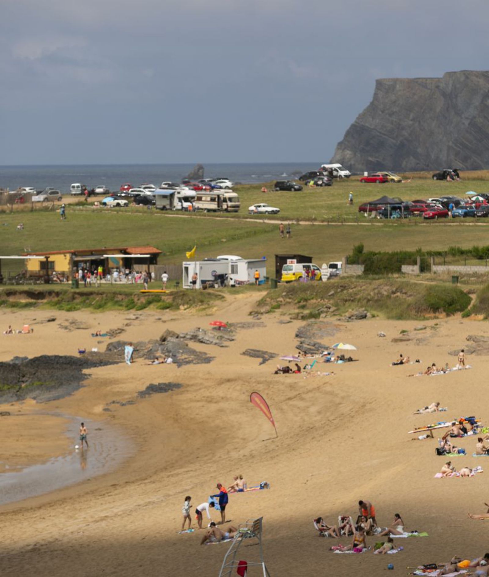 La playa de Verdicio.