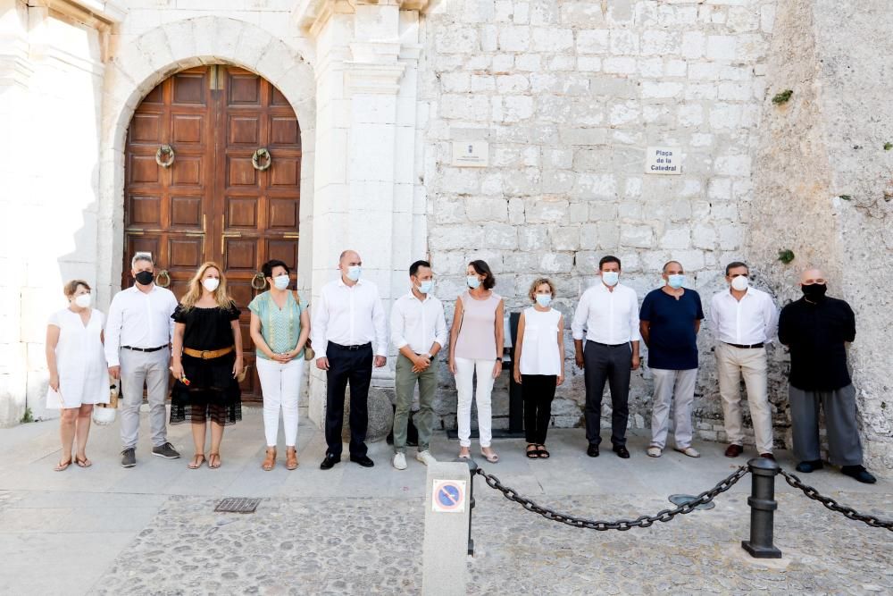 Visita a las obras del Parador de Turismo de Ibiza