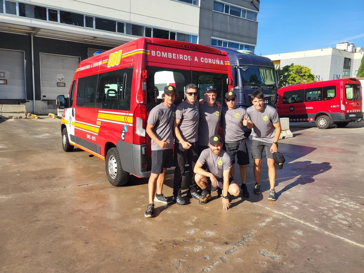 Bomberos de A Coruña.