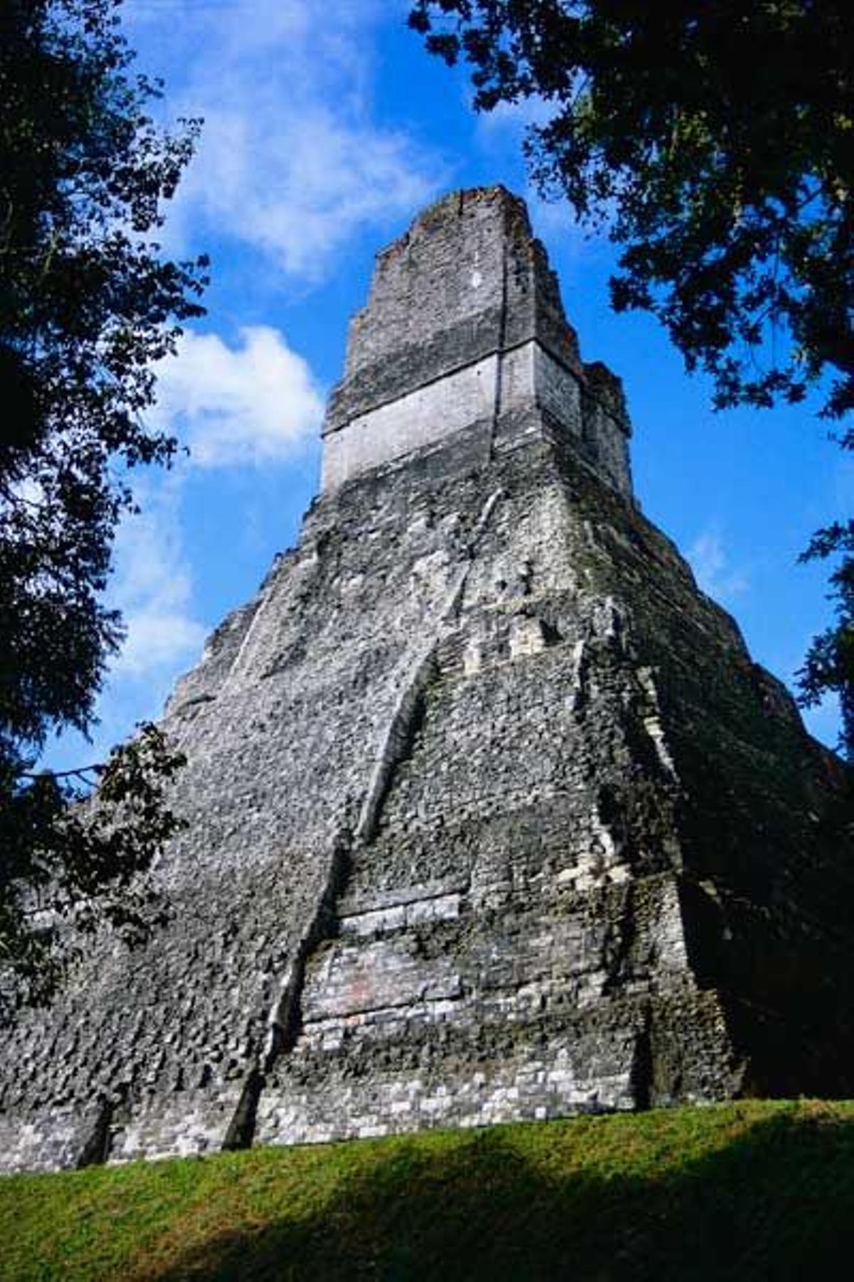 Uno de los Templos de Tikal.
