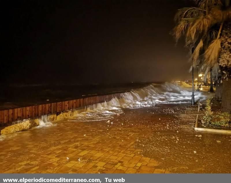 Efectos del temporal marítimo en Castellón